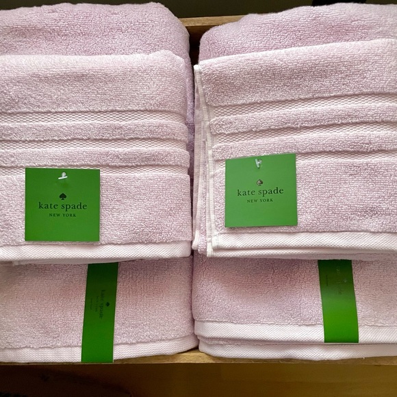 ♠️KATE SPADE Lavender Bath Towel Set 🛁 NWT🛁 - Picture 10 of 15